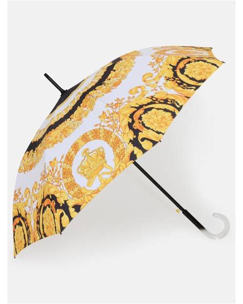 white versace umbrella|Barocco Umbrella White .